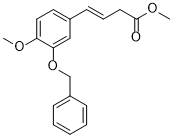 Methyl 3-(3-(benzyloxy)-4-methoxyphenyl)acrylate
