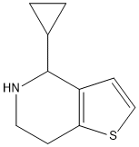 4-Cyclopropyl-4,5,6,7-tetrahydrothieno[3,2-c]pyridine