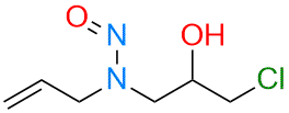 N-allyl-N-(3-chloro-2-hydroxypropyl)nitrous amide