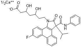 Atorvastatin Pyrrolidone Phenanthrene Calcium