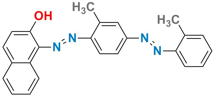 1-((2-Methyl-4-(o-tolyldiazenyl)phenyl)diazenyl)naphthalen-2-ol