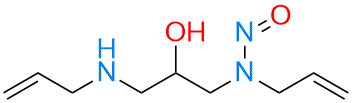 N-allyl-N-(3-(allylamino)-2-hydroxypropyl)nitrous amide